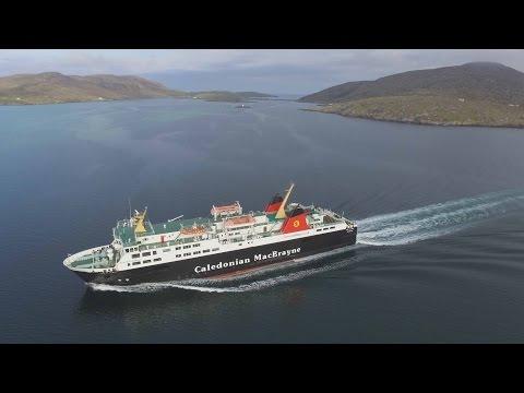 CalMac Ferry Isle Of Lewis Departing Barra Castlebay