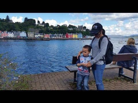 Camping In Scotland Part 6 - Tobermory Isle Of Mull August 2016