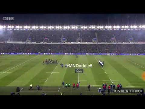 *intense* ALL BLACKS HAKA VS SCOTLAND