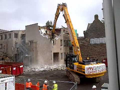 Demolition Gets Under Way At Wick Council Offices