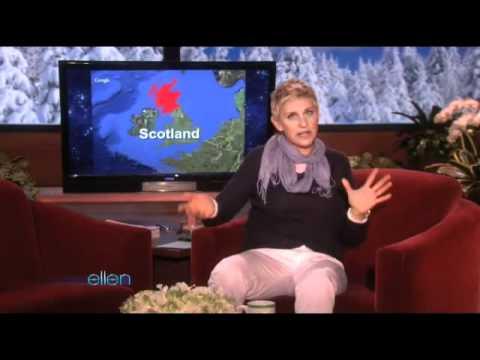 Ellen Reaches Out To Scotland