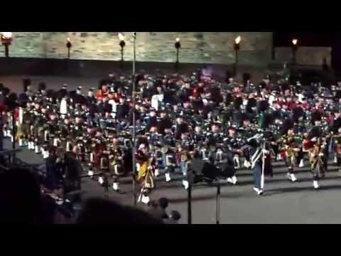 Massed Pipes And Drums,  Royal Edinburgh Military Tattoo 2015