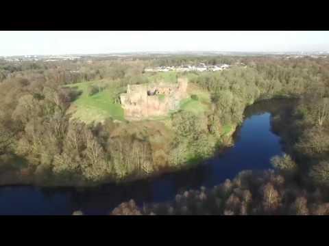 Bothwell Castle By Air