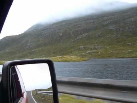 Driving Down To Rhenigidale, Isle Of Harris