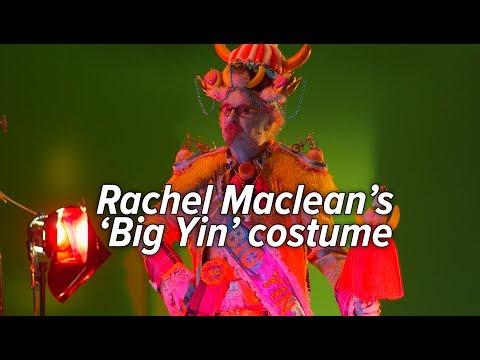 Billy Connolly Sees Rachel Maclean's 'Big Yin' Costume For The First Time