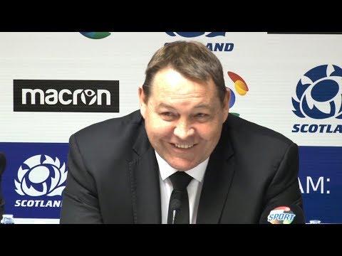 Scotland V New Zealand - Steven Hansen & Kieran Read Full Post Match Press Conference