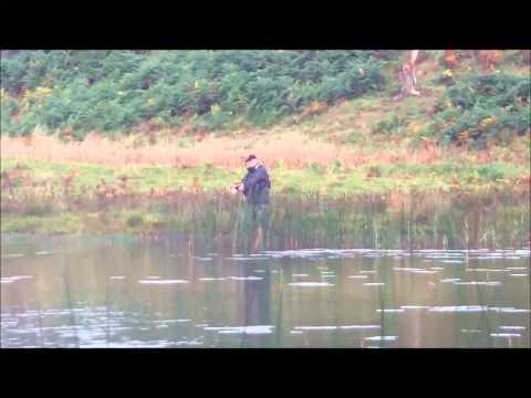 Fishing For Pike & Perch In Scotland Woodhall Loch Near Castle Douglas