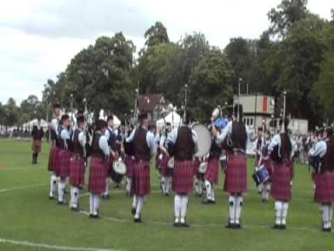 British Pipe Band Championships 2008 - Clan Gregor Society