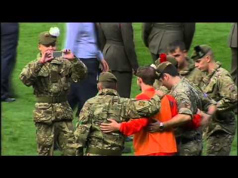 Armed Forces Day At Ibrox