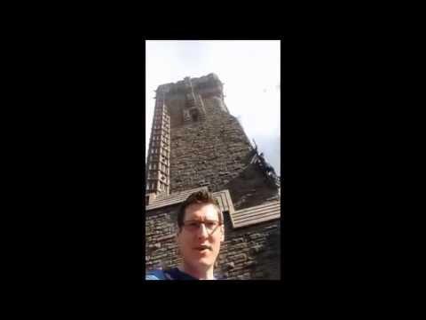 Swords And Stairs At The Wallace Monument