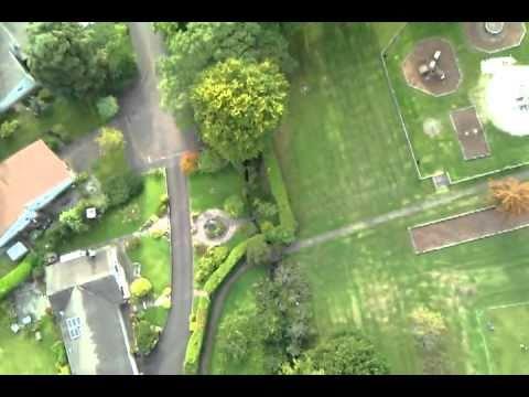 Onboard A Depron Plane Over Balfron