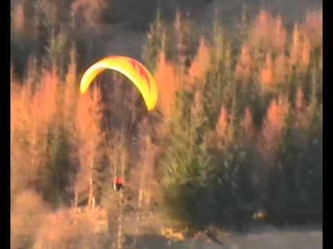 Evening Flying At Ben Gullipen, Perthshire