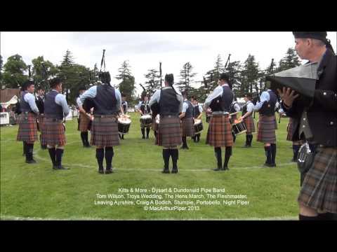 11 Kilts & More   Dysart & Dundonald Pipe Band   2013 Forres