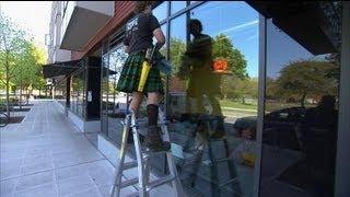 Men in Kilts Turns Heads as a Successful Window Washing Business by OPEN Forum