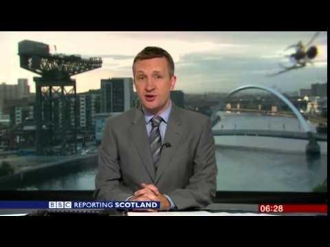 BBC Scotland Get An Eight Legged Photobomb