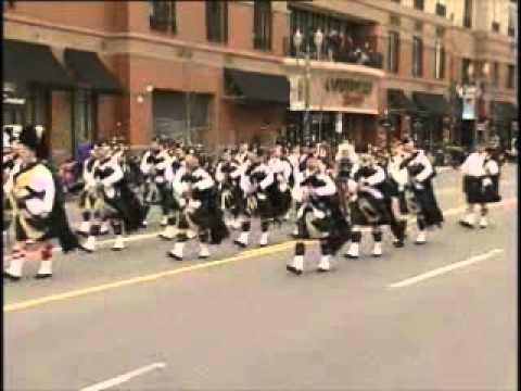 Clan Gordon Pipe Band - Daffodil Parade 2011