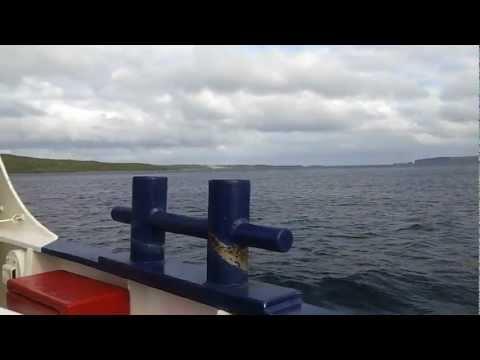 Onboard Shetland Islands Council Ferry - MV BIGGA - Heading From Gutcher, Yell To Belmont, Unst.