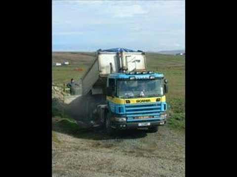 ISLAY TRUCKS DIGGERS  FERRIES AND WHISKY