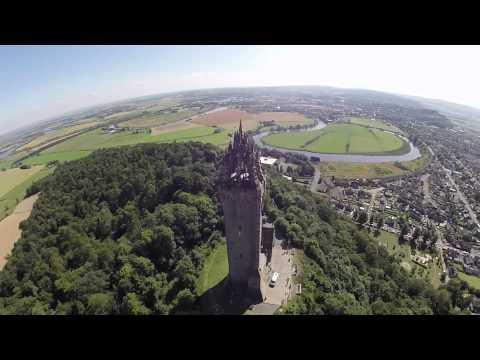 Wallace Monument: Scotland.