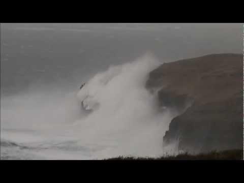 Faraclett Head, Rousay, Orkney - In A Force 10