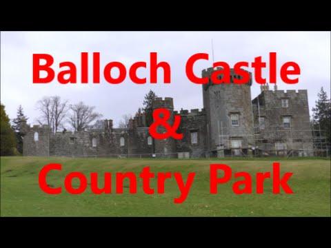 Balloch Castle And Country Park By Loch Lomond, Scotland