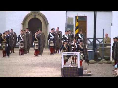 Atholl Highlanders Parade, Blair Castle, Scotland