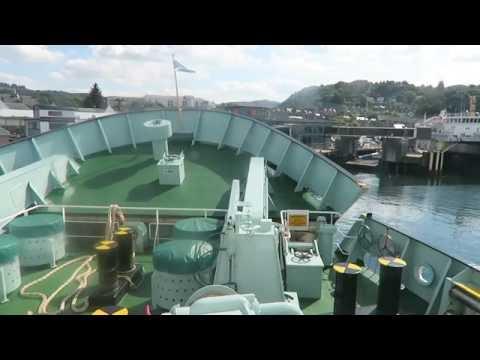 CALMAC - CLANSMAN ARRIVING AT OBAN