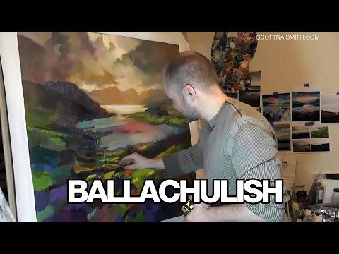 Scottish Landscape Painting: Ballachulish