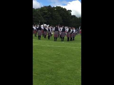 Bothwell Castle Pipe Band At  Dumbarton 2016