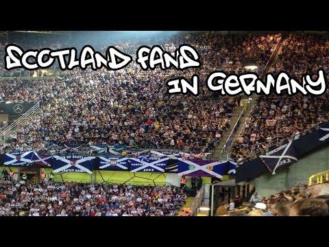 Scotland Fans Sing Flowers Of Scotland In Germany - The Best Of Football Fans HD