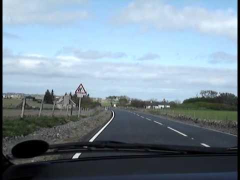 Drive From Thrumster To Wick Retail Park