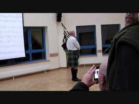 Robert Wallace, The College Of Piping Winter School 2012