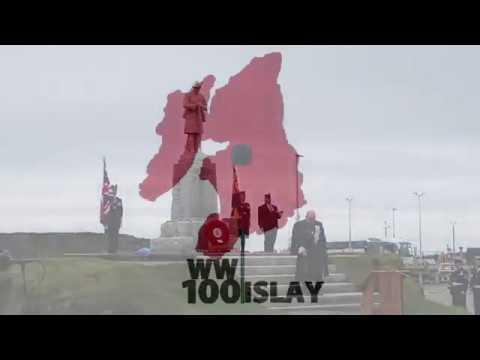 WW100 Scotland Day Of Commemoration On Islay