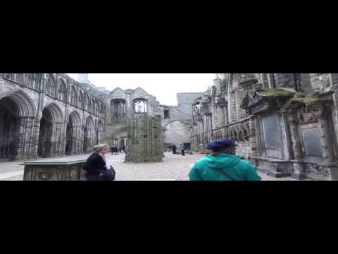 Holyrood Palace And Abbey Edinburgh Scotland