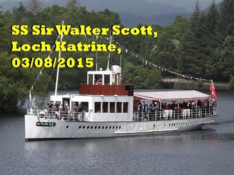 SS Sir Walter Scott, Loch Katrine, 03/08/2015