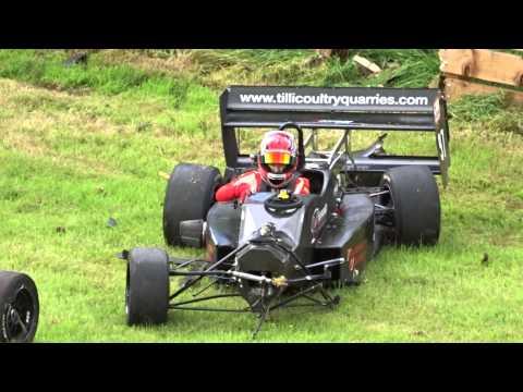 Nicola Menzies Crash At Doune Hill Climb 21-06-2015