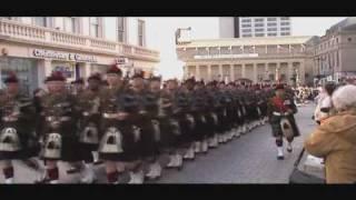 Black watch March past Dundee