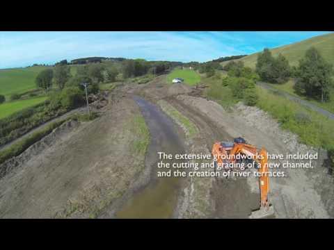 Re-meandering The Eddleston Water, Scottish Borders