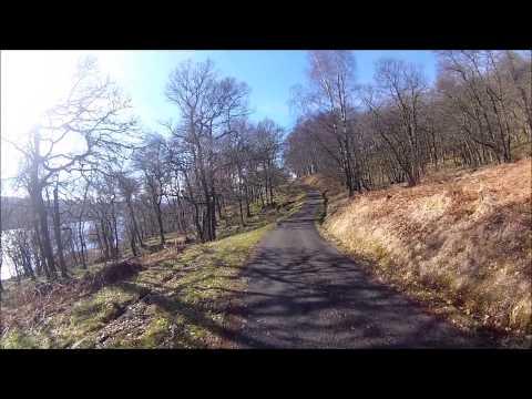 Cycling Loch Katrine