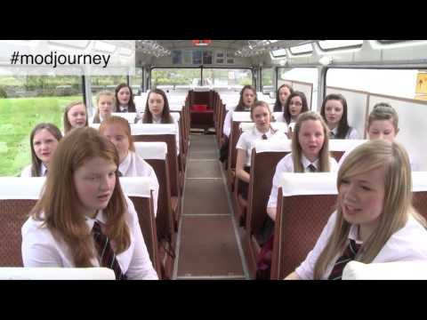 Girls Choir From Liniclate High School On Benbecula Sing At The Royal National Mod