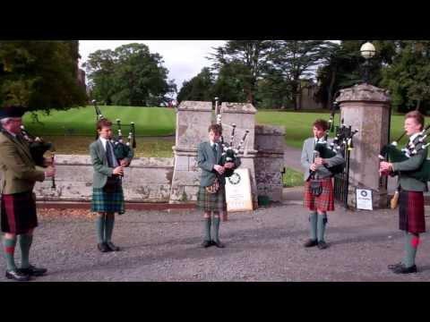 Mairi's Wedding Bagpipes Scone Palace Perth Perthshire Scotland