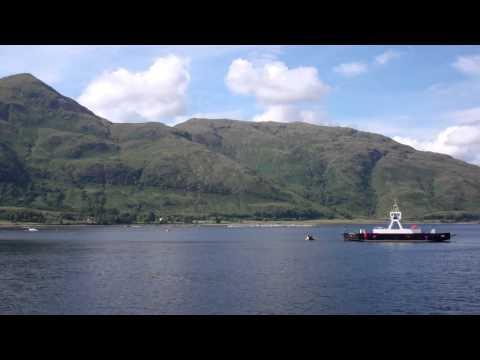 Corran Ferry To Ardgour Loch Linnhe Scottish Highlands Scotland August 2nd