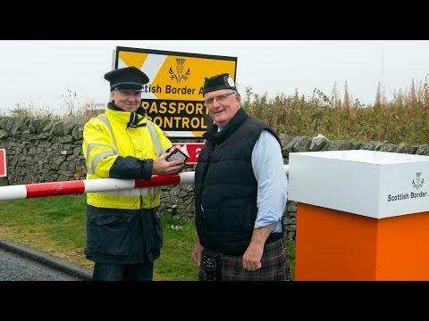 Pranksters Set Up Fake Scottish Border Checkpoint