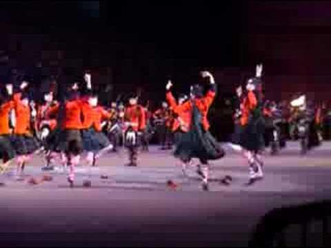 Military Tattoo Edinburgh Scotland March Sword Dance 2008