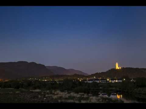 Wallace Monument At Night