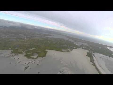 Bixler 3 GoPro First Flight Benbecula