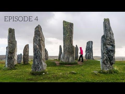 Isle Of Lewis - Callanish Standing Stones And Fast Moving Light