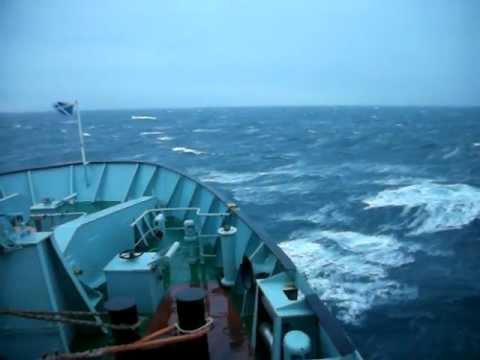 Calmac Tarbert To Uig - Rough Seas