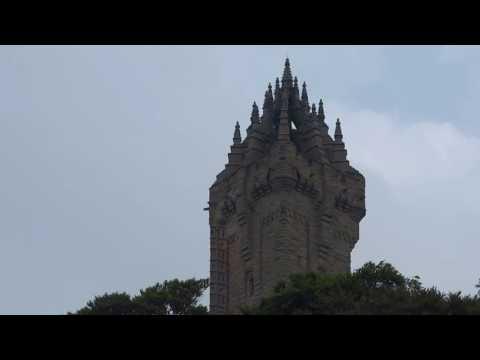 Wallace Monument Abbey Craig Near Stirling Scotland