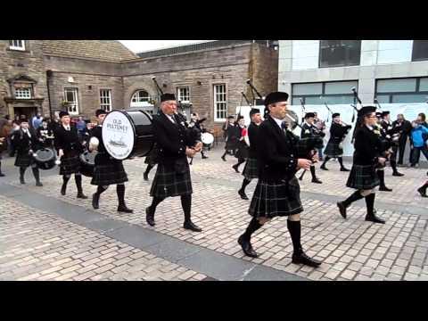 Massed Pipe Bands At Wick, Caithness